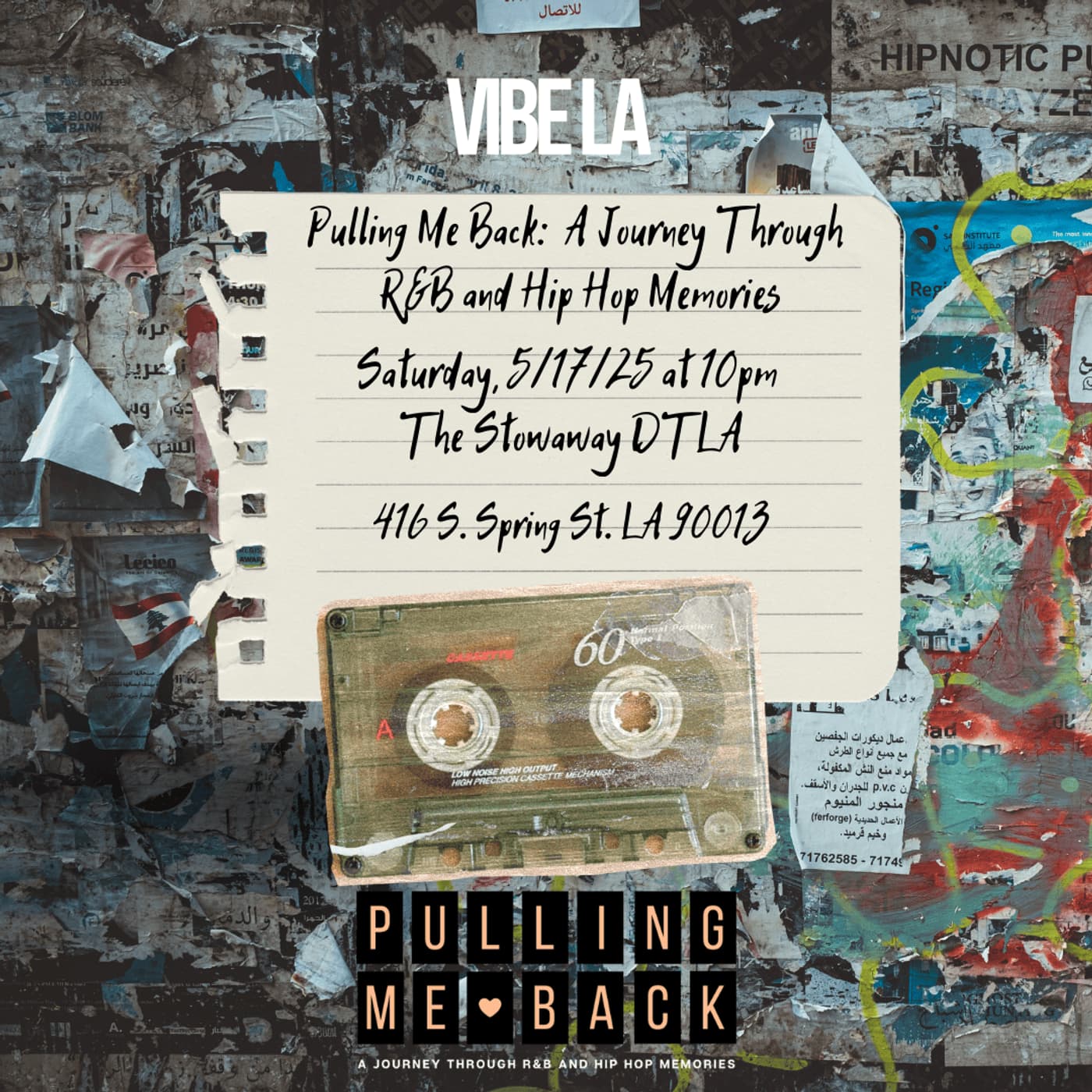 Pulling Me Back: A Journey Through R&B and Hip Hop Memories event image