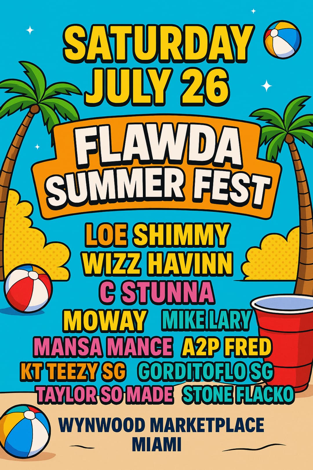 FLAWDA SUMMER FEST 2025 event image
