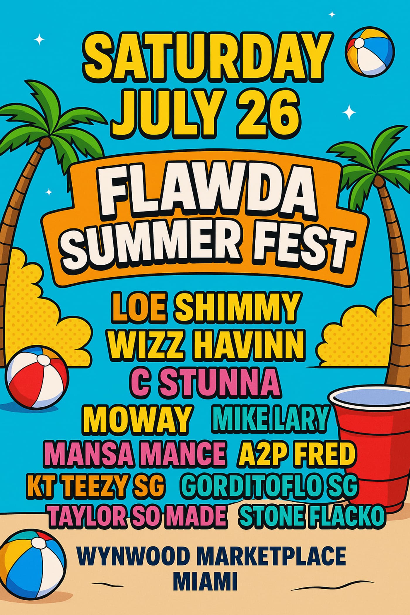 FLAWDA SUMMER FEST 2025 event image