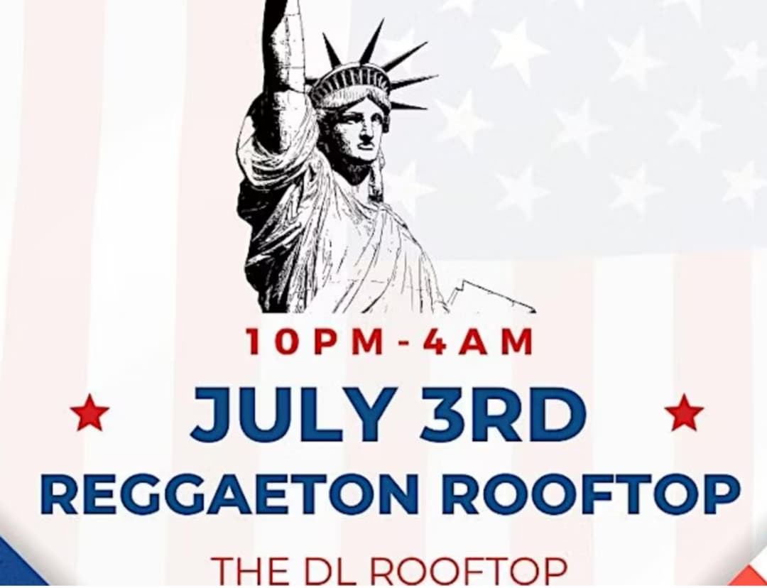 Reggaeton Paradise: Pre 4th of July Rooftop Party event image