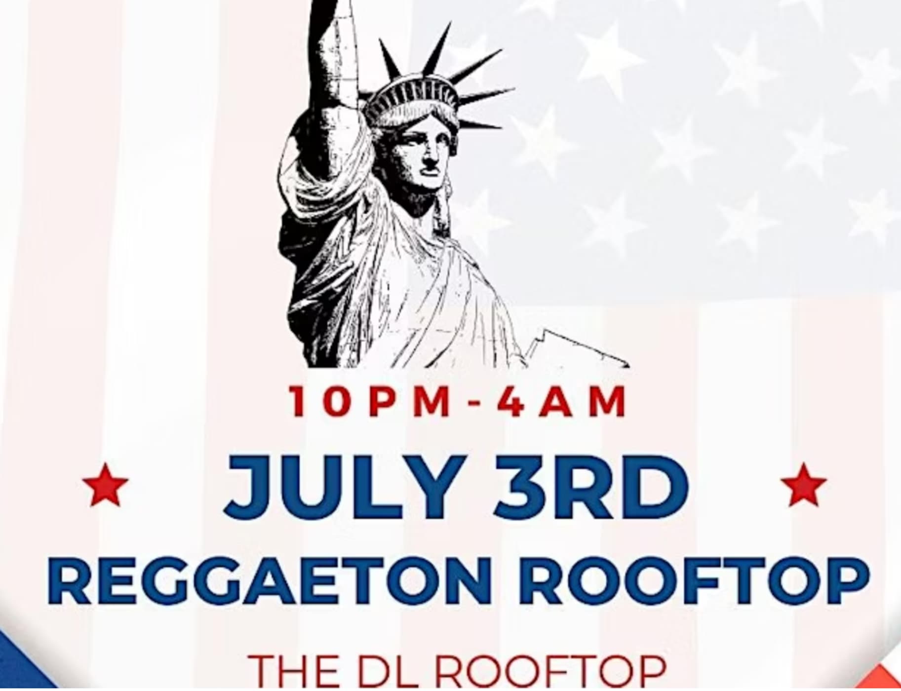 Reggaeton Paradise: Pre 4th of July Rooftop Party event image