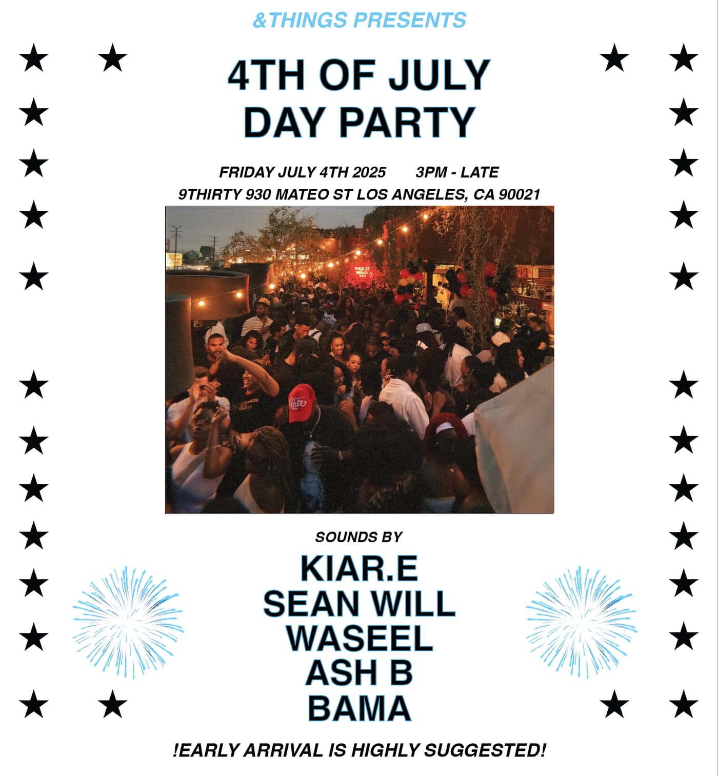 &Things Presents 4th Of July Day Party event image