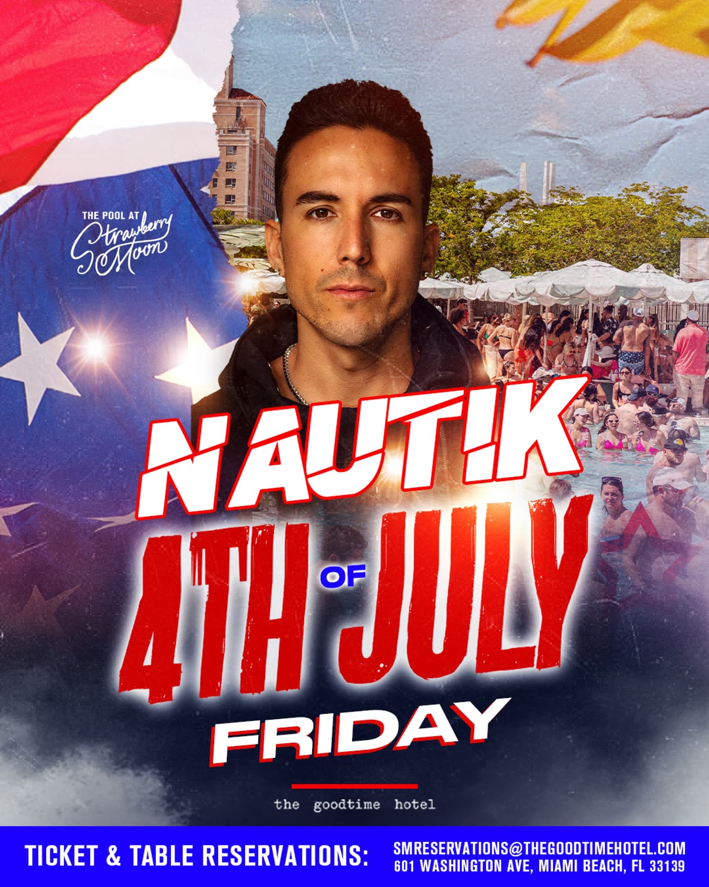 Nautik @ Strawberry Moon (4th of July) event image