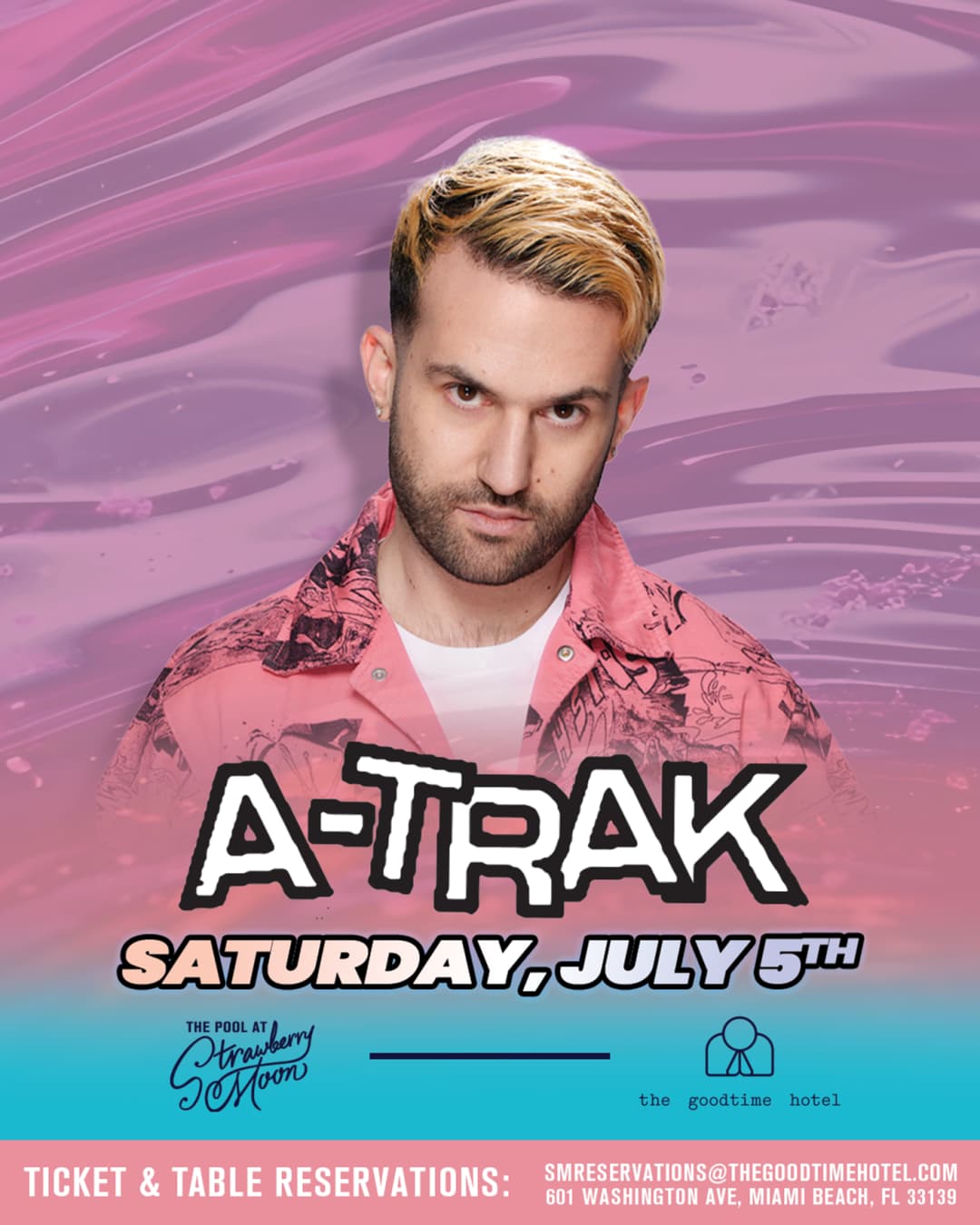 A-Trax @ Strawberry Moon Pool event image