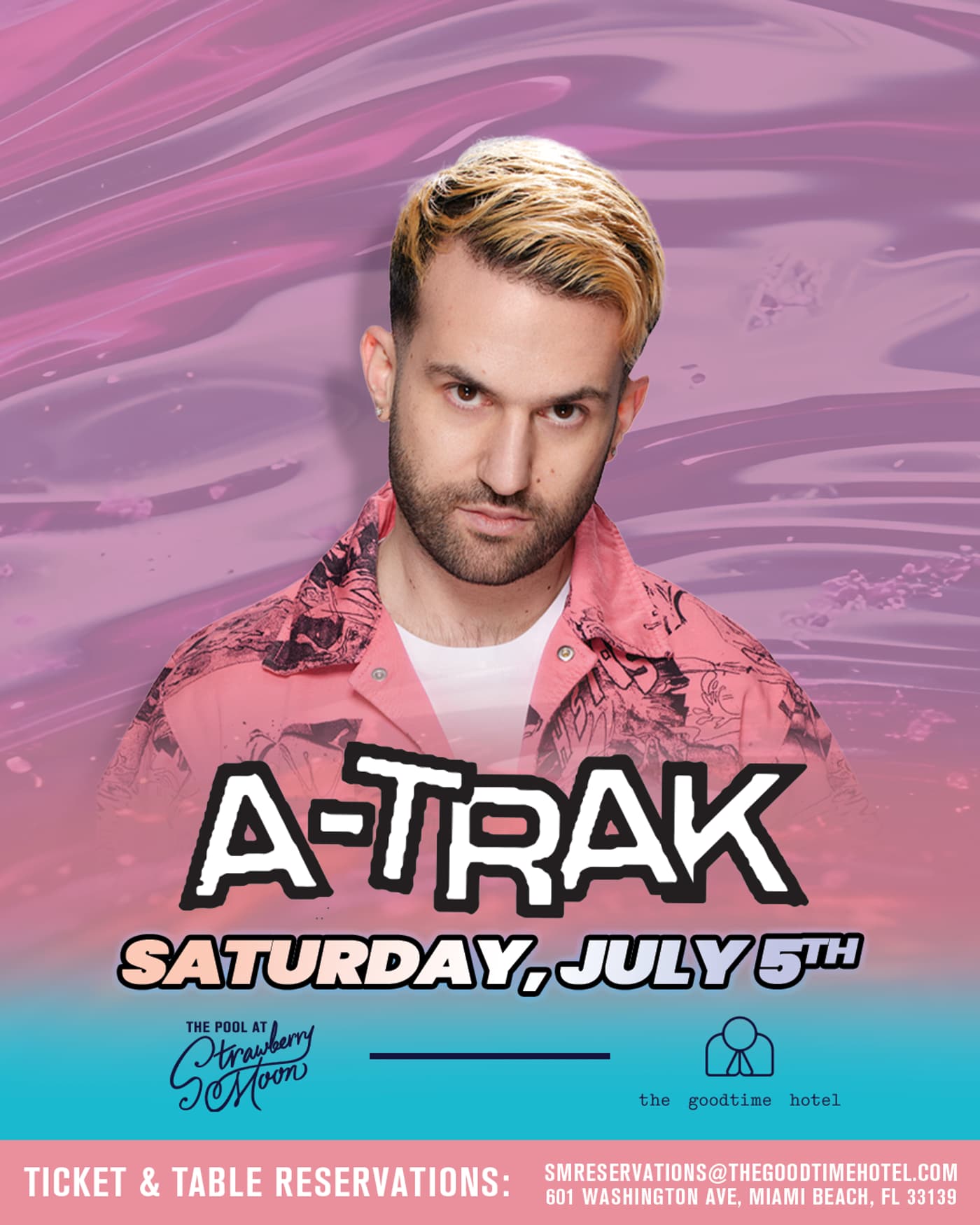 A-Trax @ Strawberry Moon Pool event image