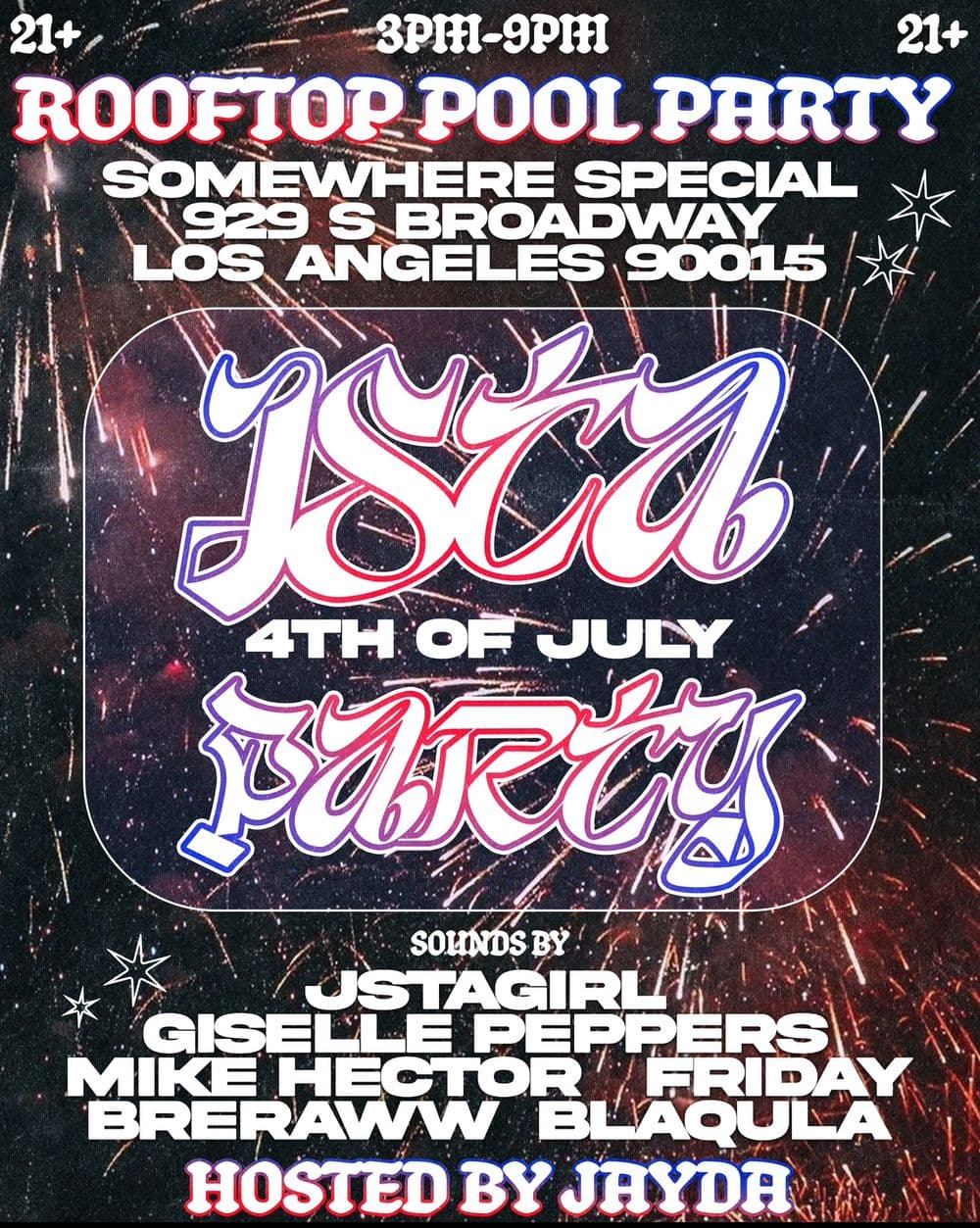 JSTA4thofJULY PARTY event image
