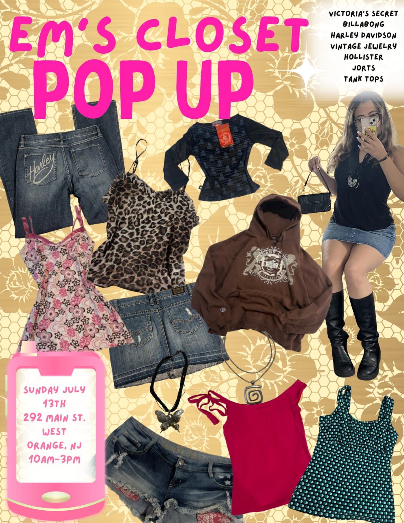 Ems closet y2k pop up sale event image