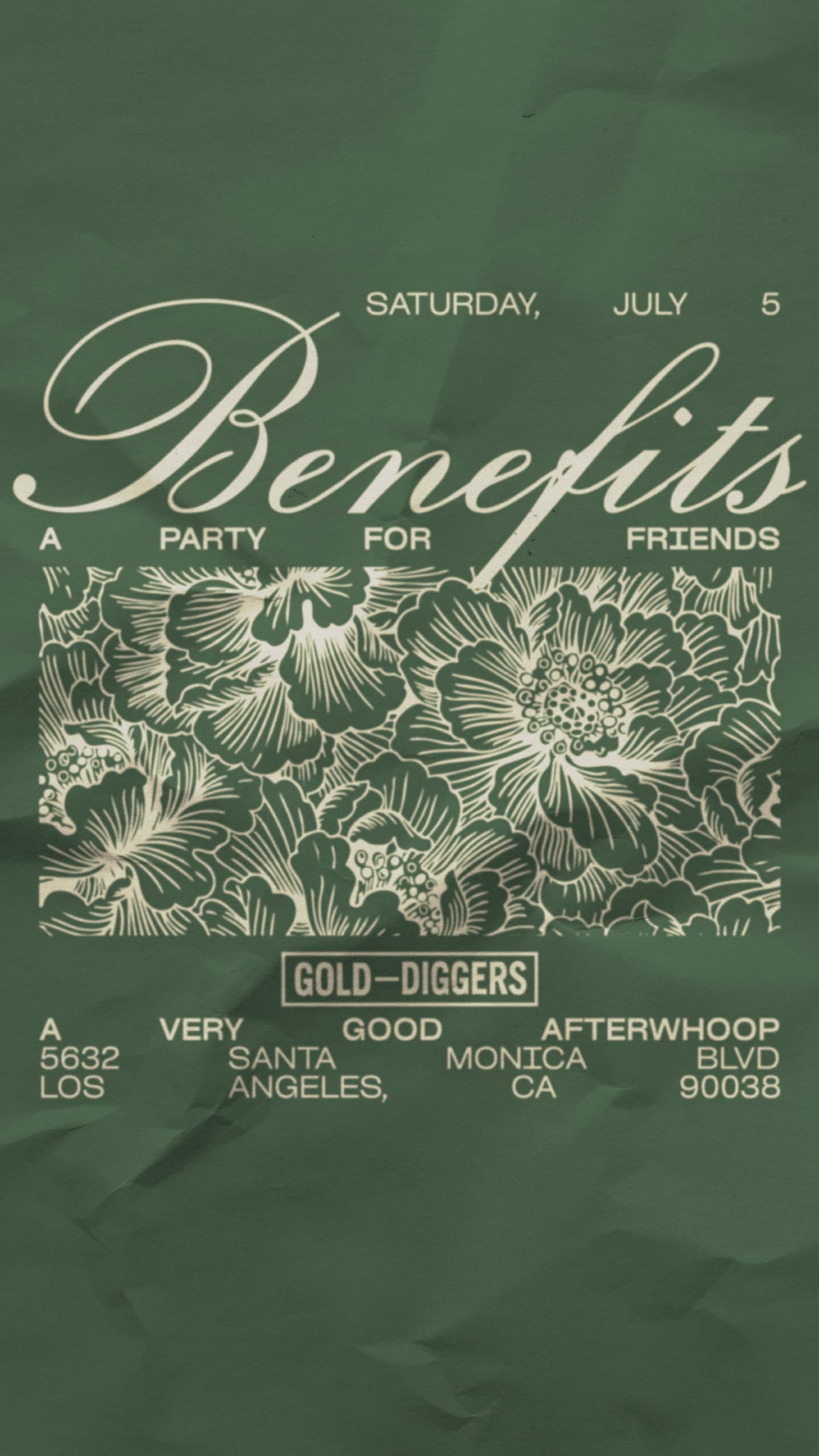 BENEFITS: A Party for Friends event image