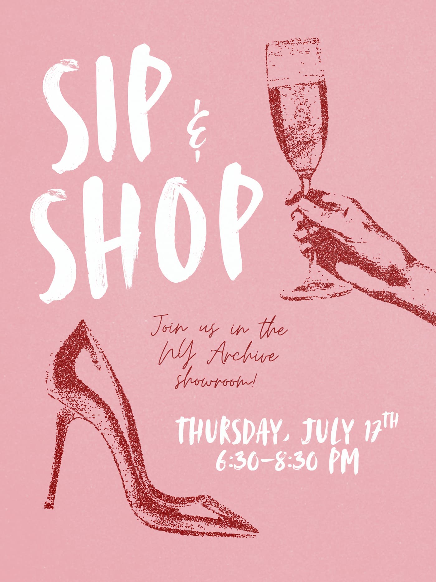 The NY Archive Sip & Shop event image