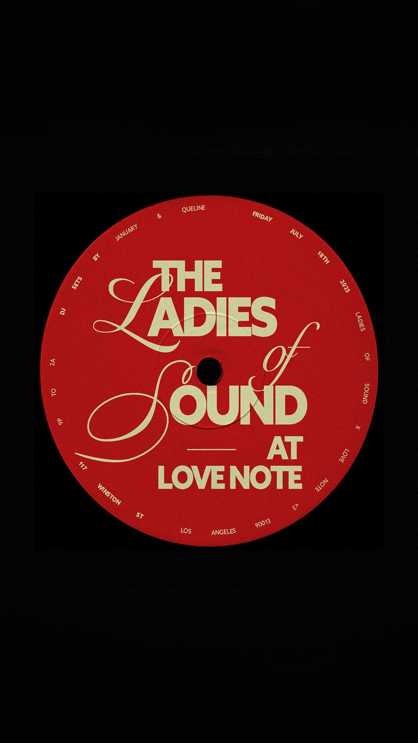 The Ladies of Sound Vinyl Night event image