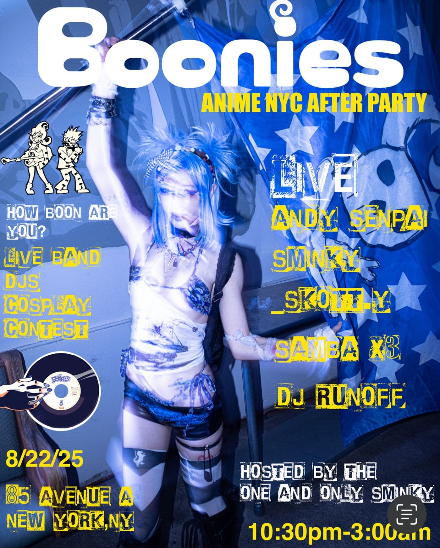 Boonies Anime NYC After Party event image