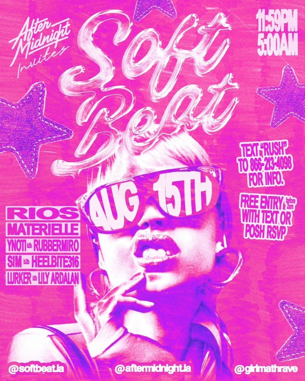 SOFT BEAT at aftermidnight event image