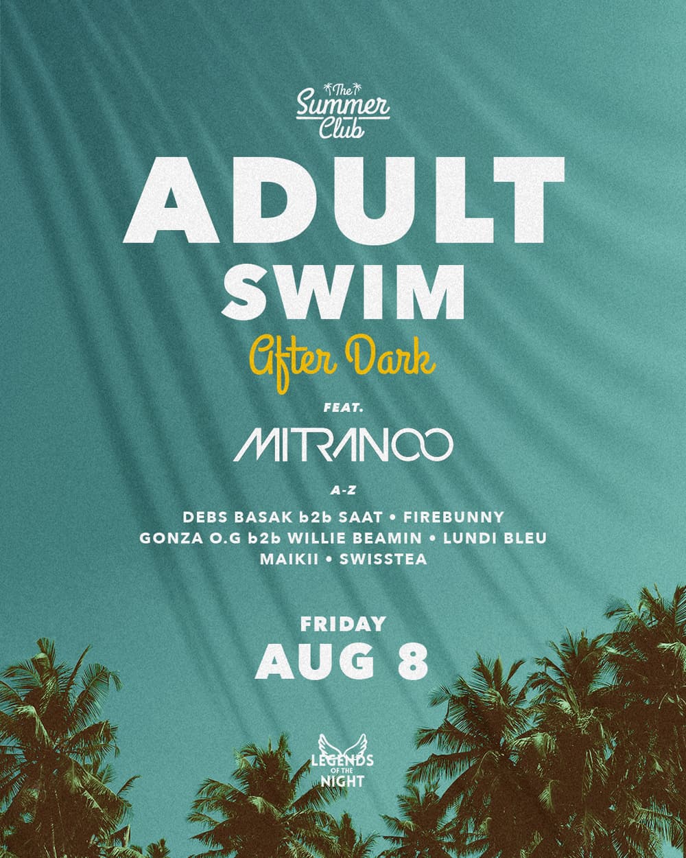 Adult Swim at Summer Club event image