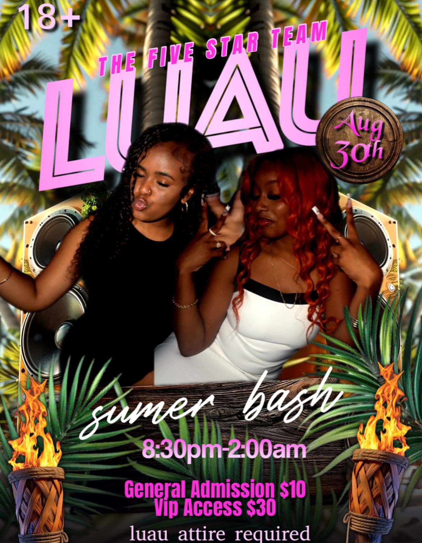 Luau Summer Bash event image