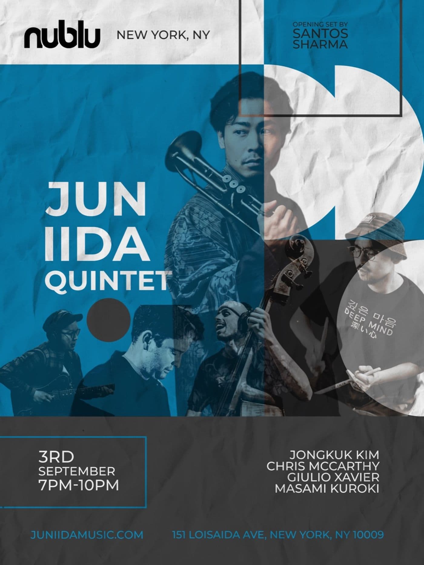 Jun Iida Quintet event image