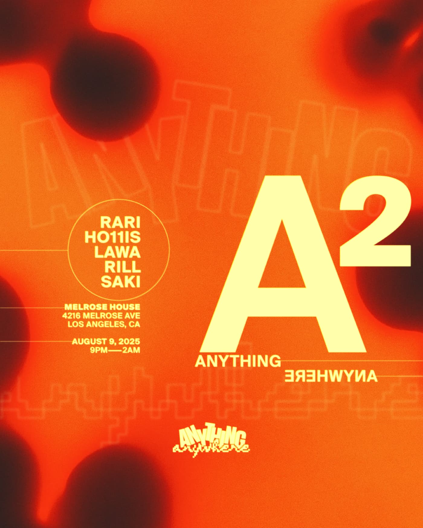 Anything, Anywhere event image