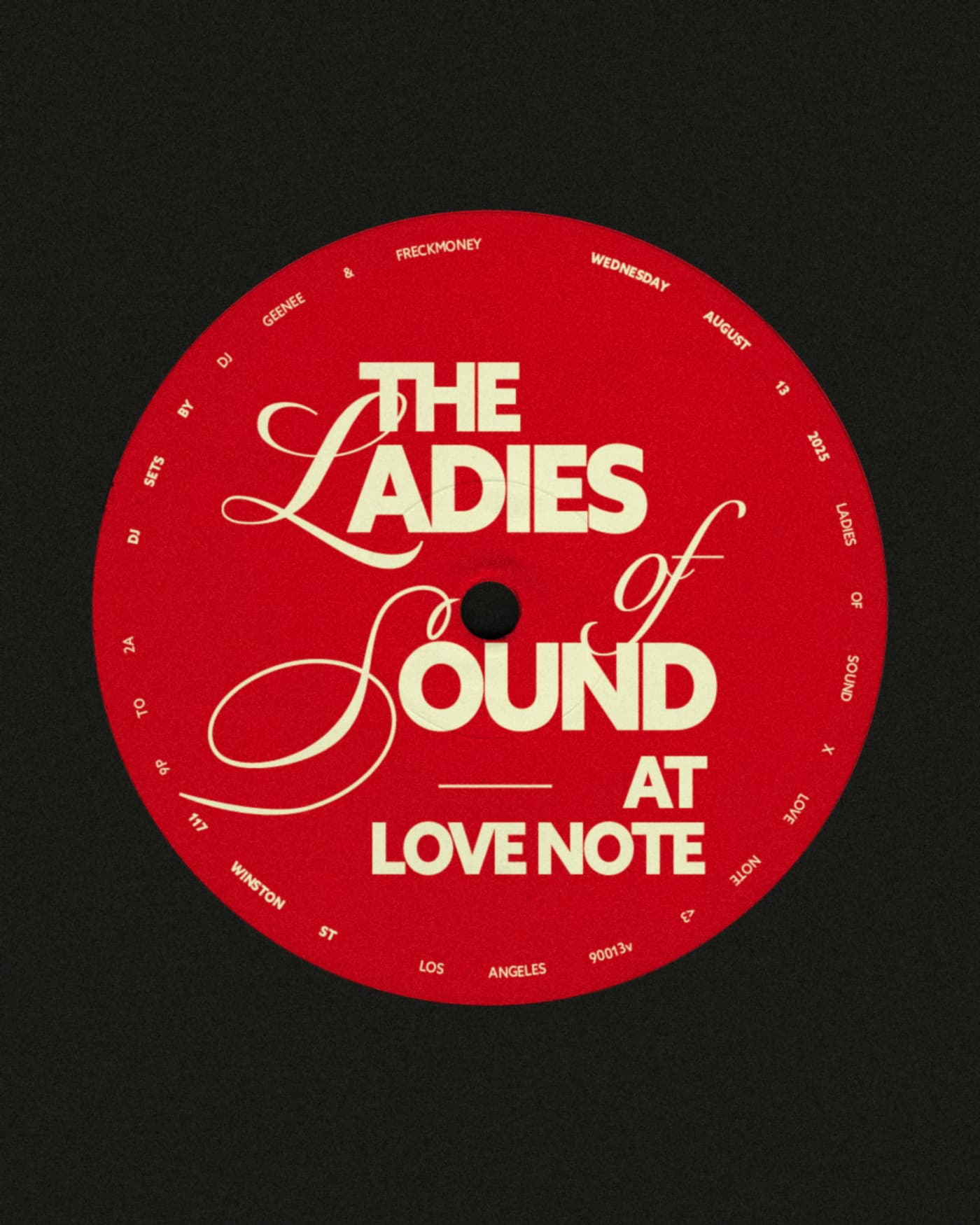 The Ladies of Sound Vinyl Night event image
