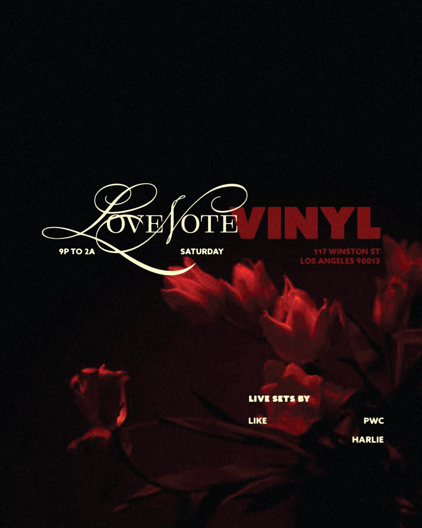 Love Note Vinyl event image