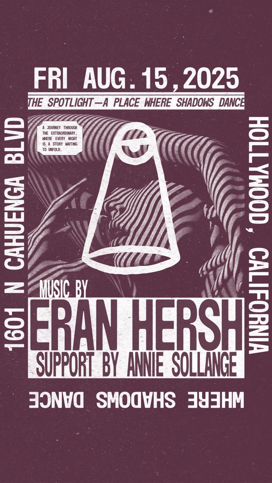 Eran Hersh & Annie Sollange Live @SPOTLIGHT LA event image