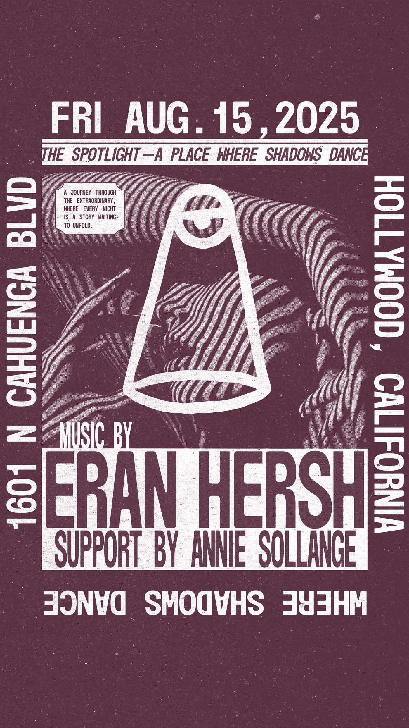 Eran Hersh & Annie Sollange Live @SPOTLIGHT LA event image