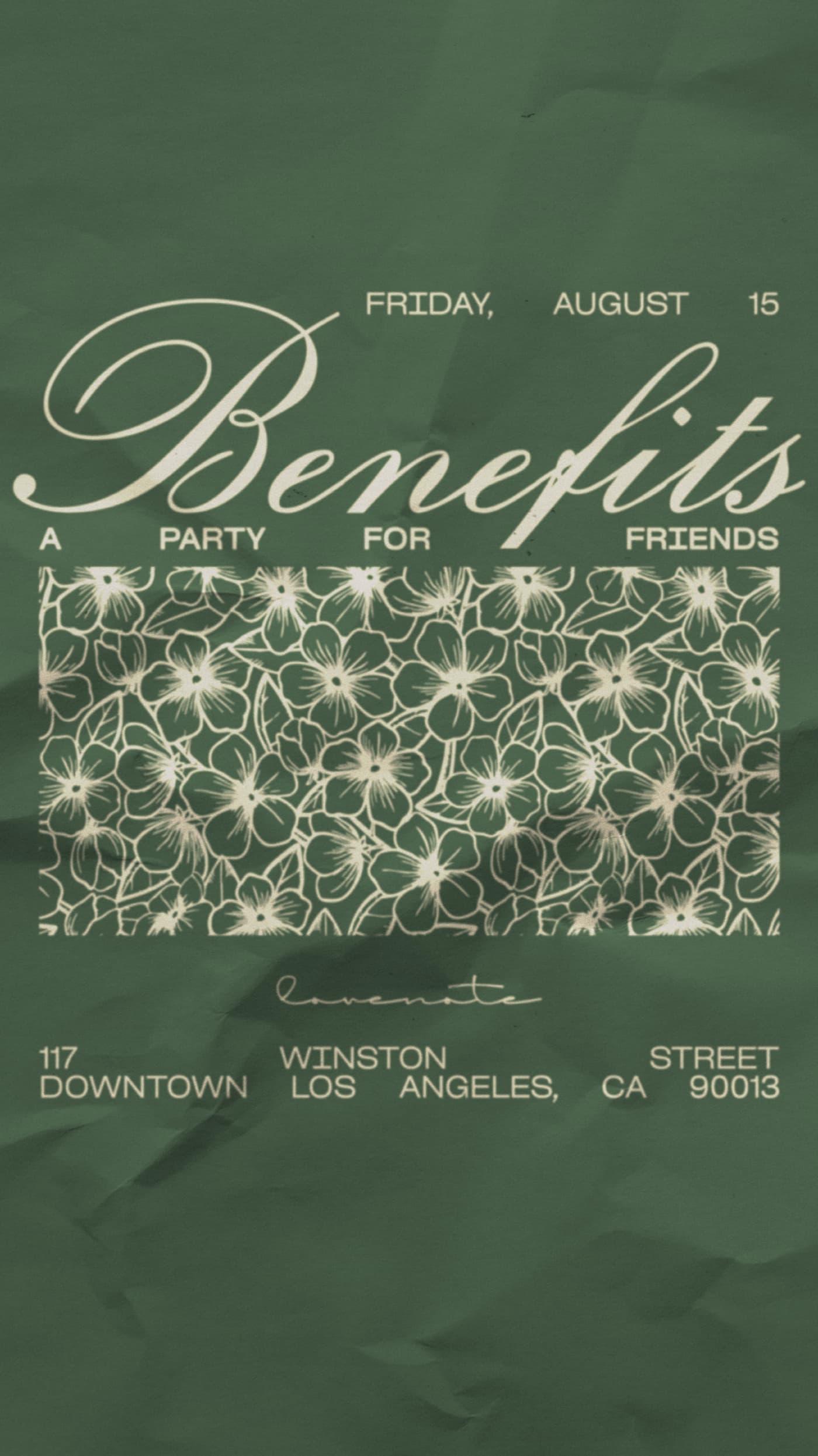 BENEFITS: A Party for Friends event image