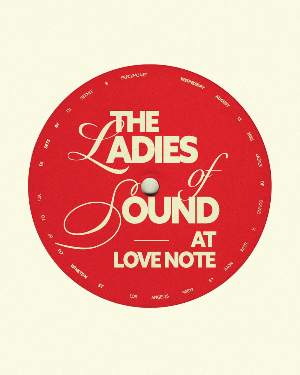 The Ladies of Sound Vinyl Night event image