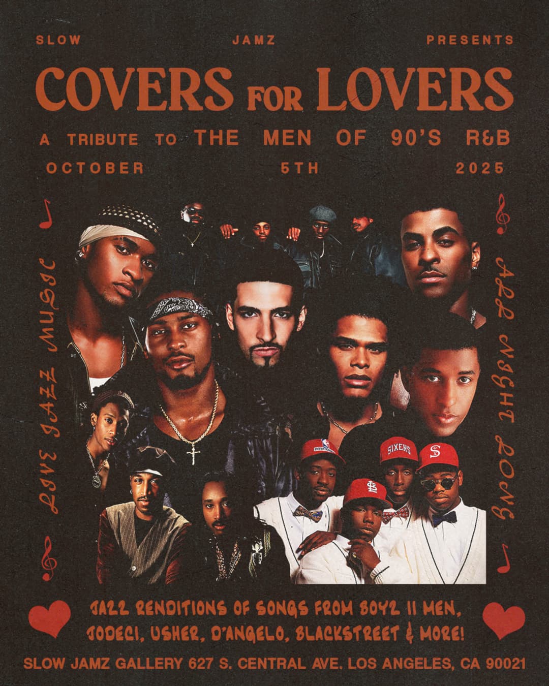 Covers For Lovers: A Tribute To The Men of 90's R&B (9pm Session) event image