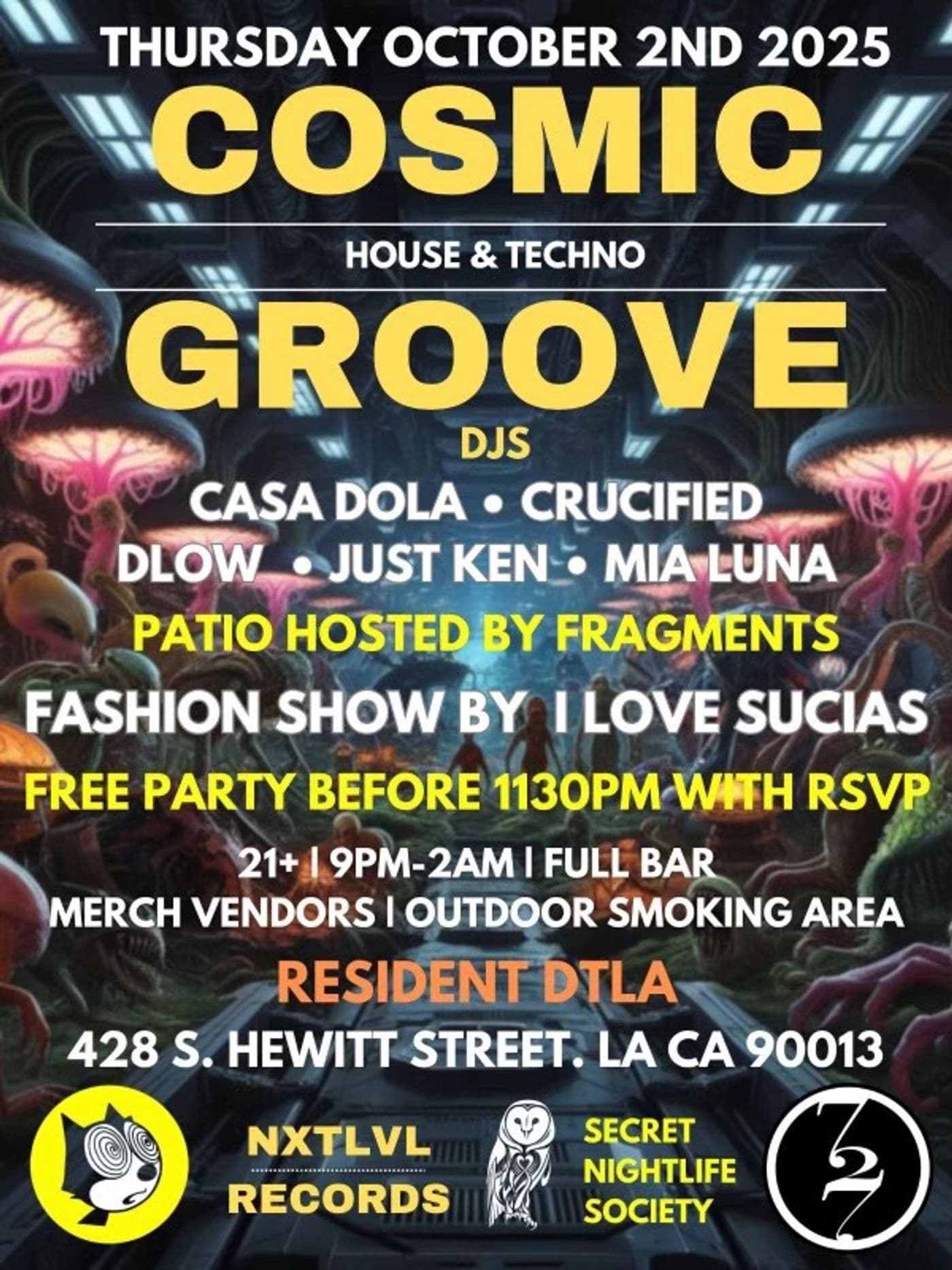 COSMIC GROOVE event image