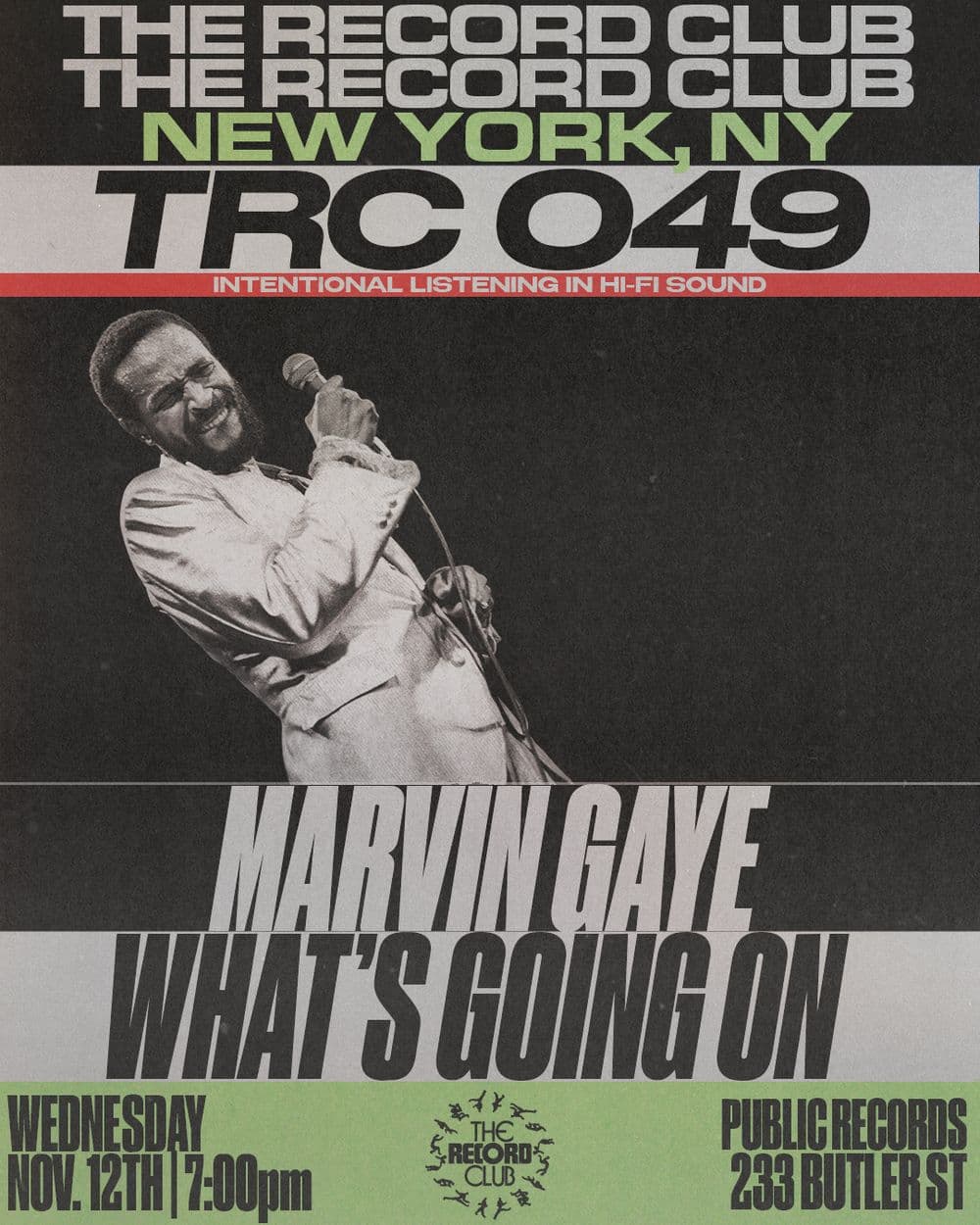 TRC 049 (NYC): Marvin Gaye - What's Going On (11/12) event image