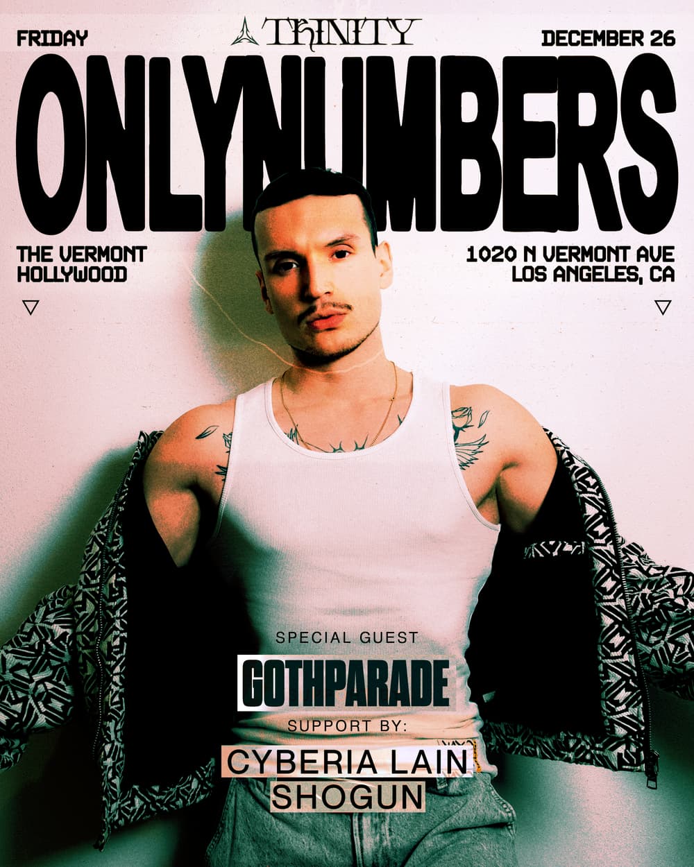 TRINITY presents Onlynumbers event image