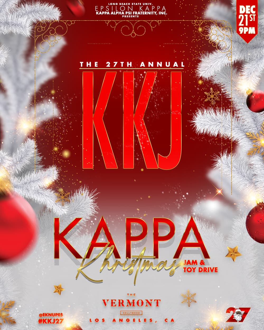 The 27th Annual Kappa Khristmas Jam event image