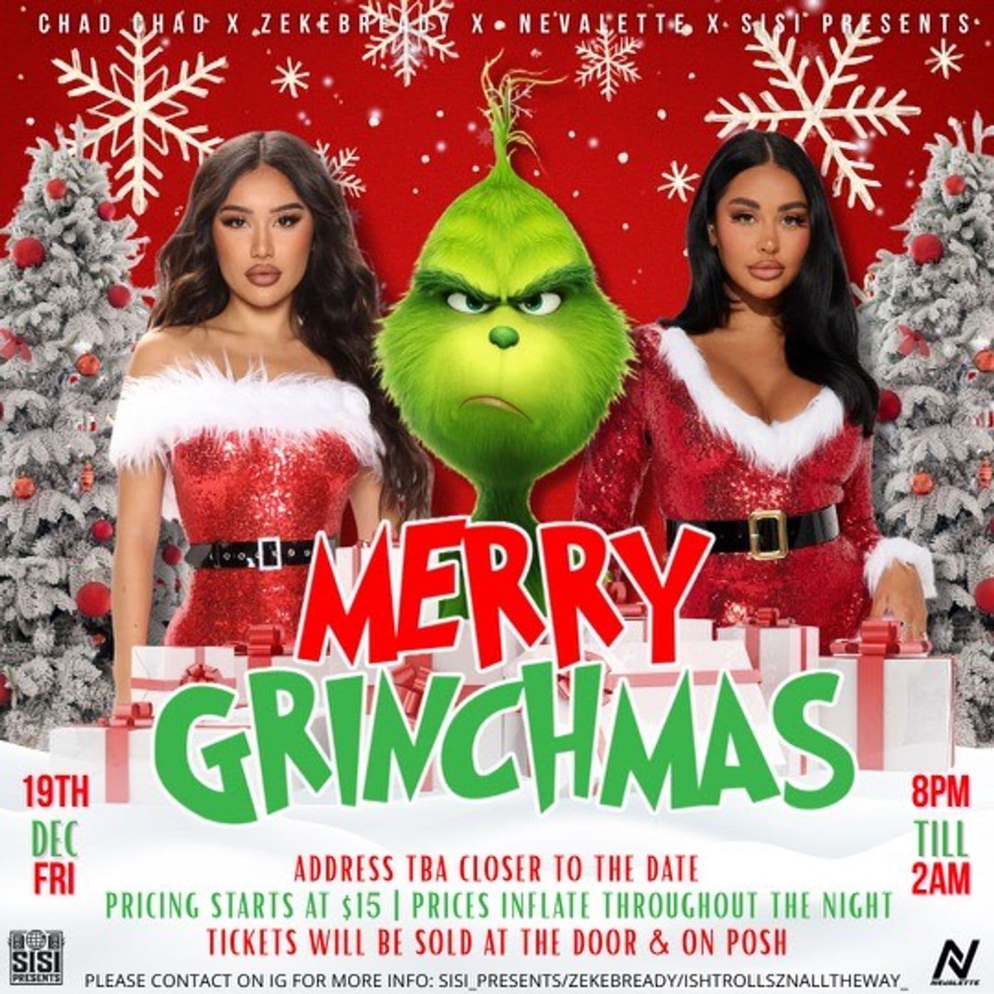 MERRY GRINCHMAS😈🎄 event image