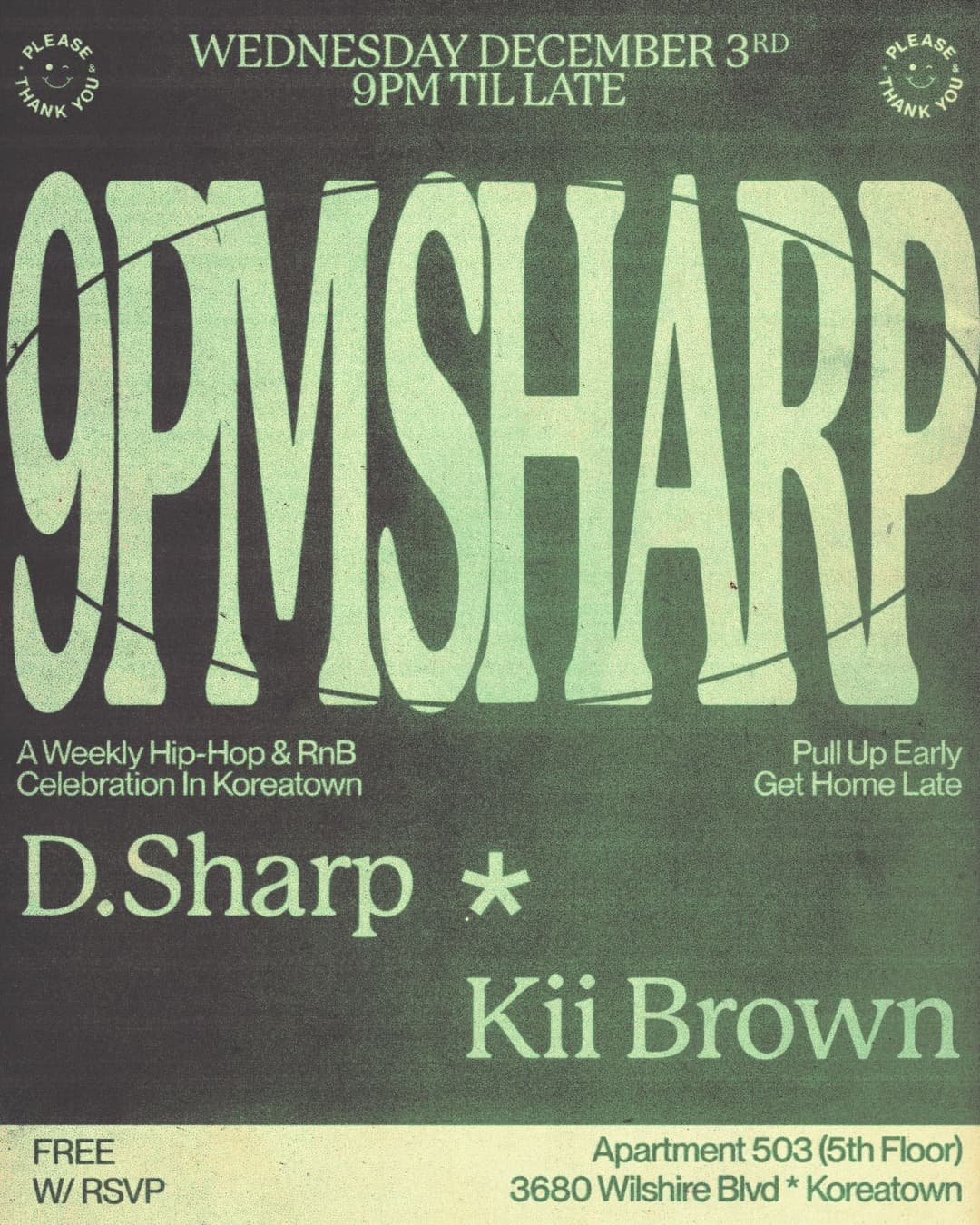 9PM SHARP event image