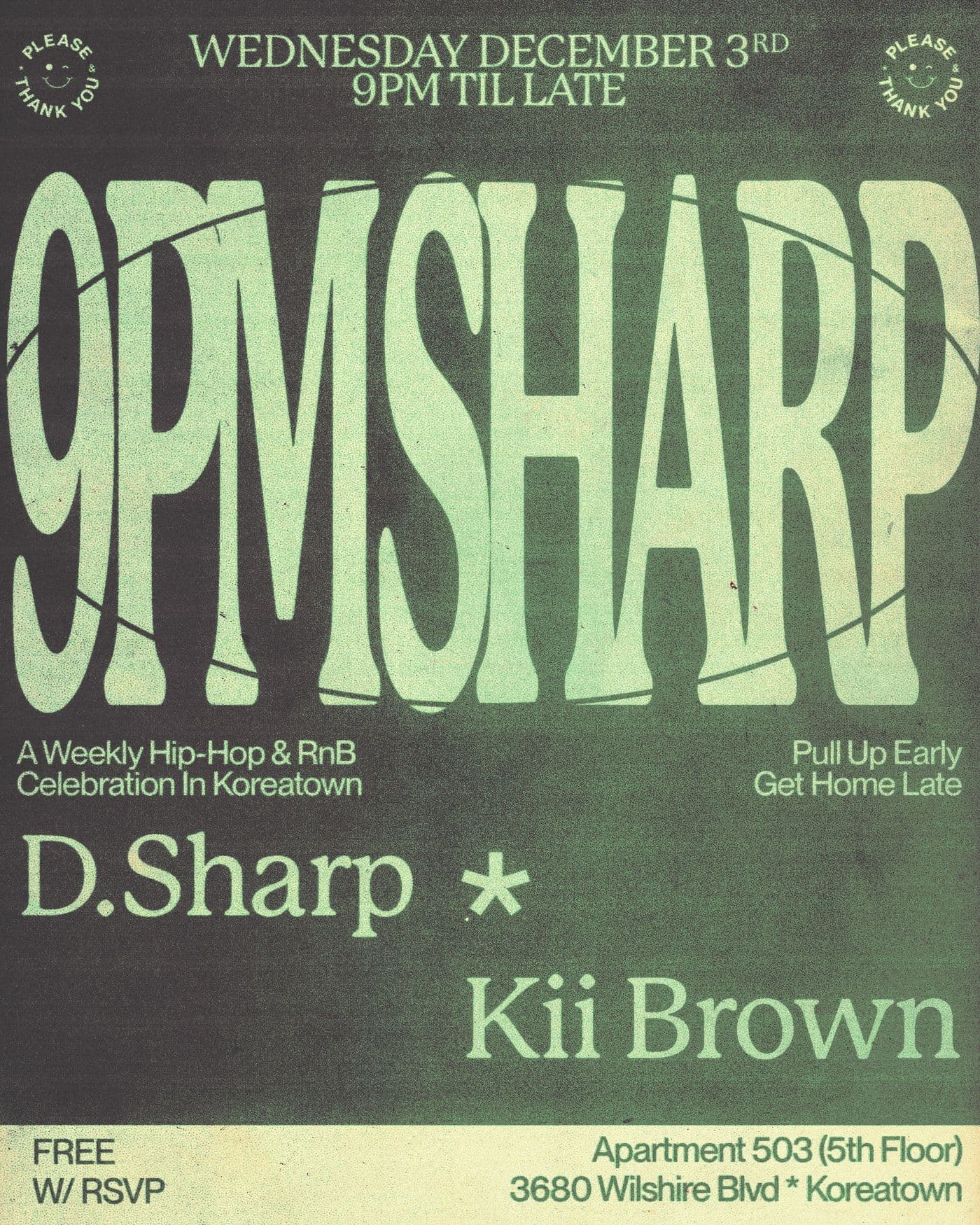 9PM SHARP event image