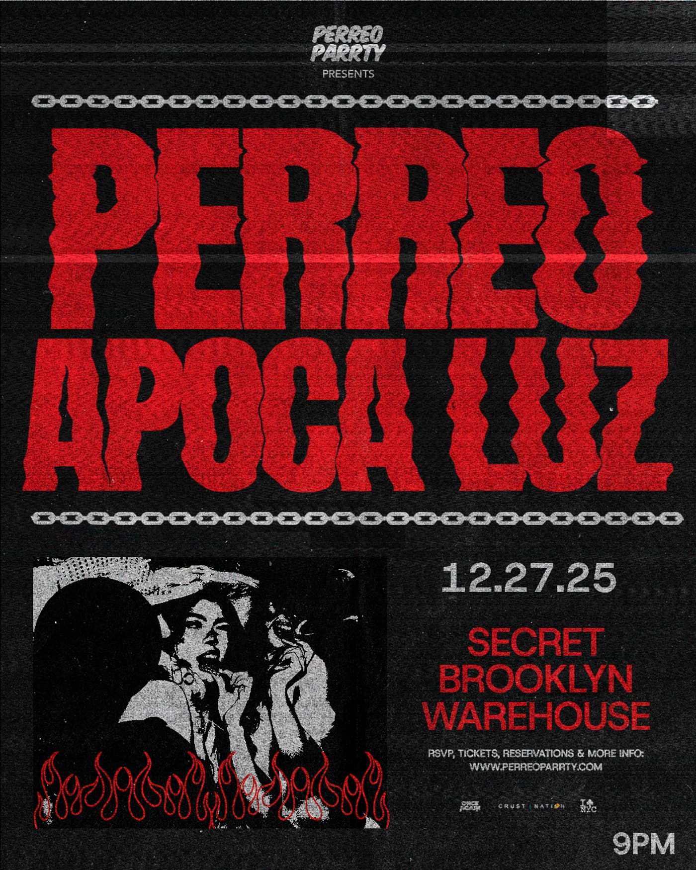 PERREO APOCA LUZ - Christmas Warehouse Rave Party, 18+ event image
