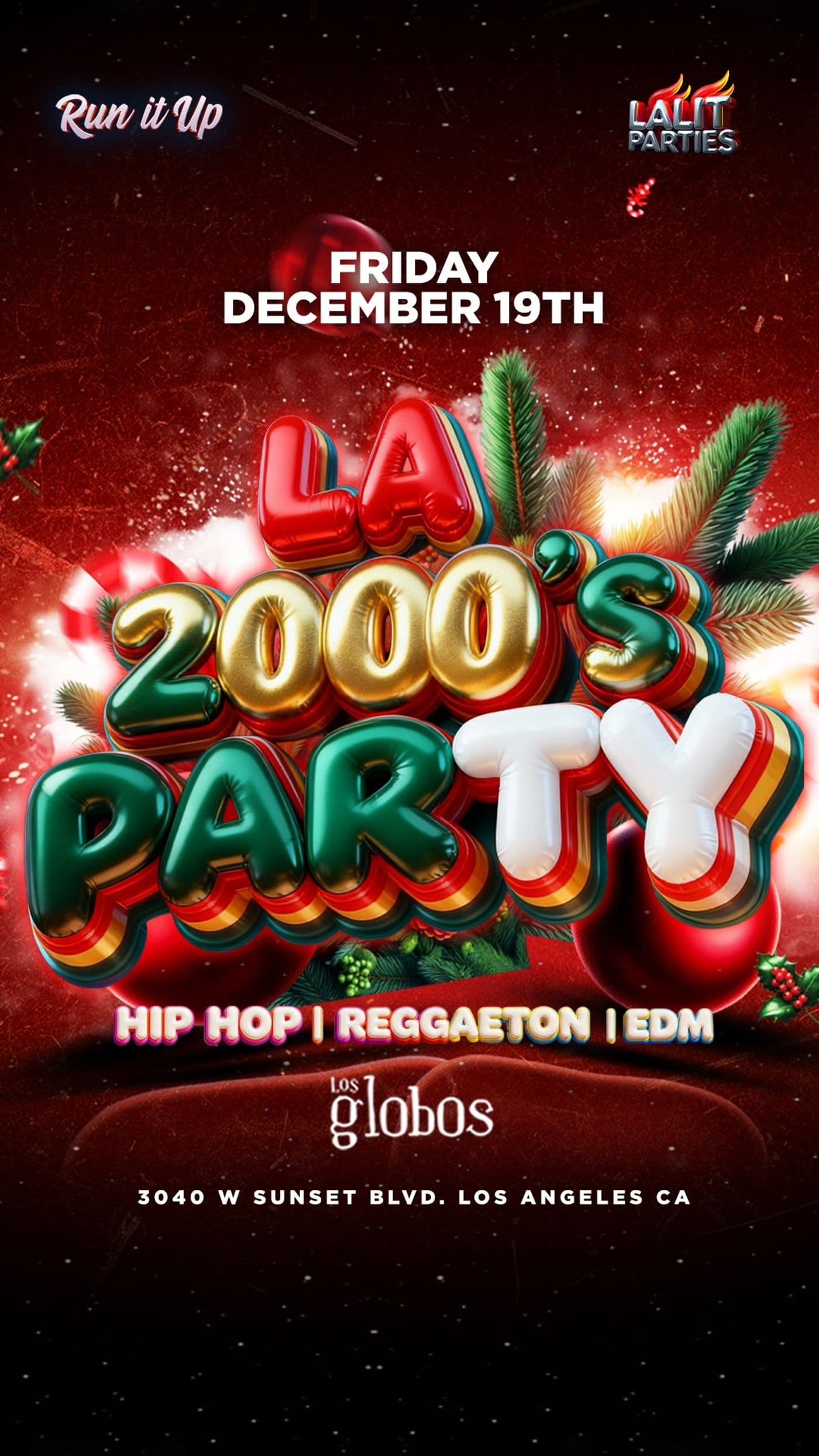18+ FRIDAY LA 2000's DEC 19TH FREE WITH RSVP event image