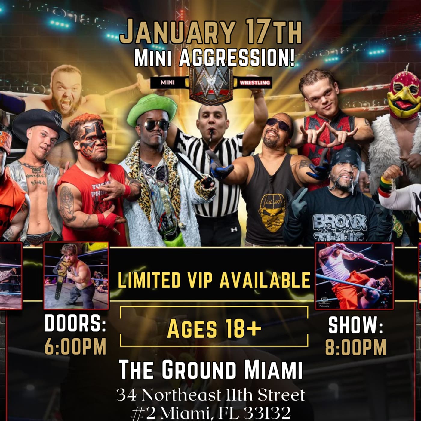 Little Mania All Stars: Miami, FL | Ages 18+ | January 17 event image