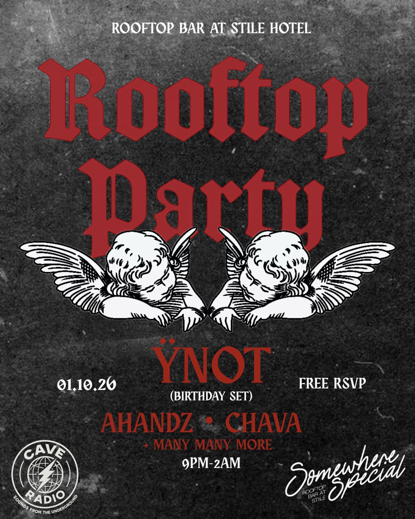 ŸNOT’s Rooftop Party event image