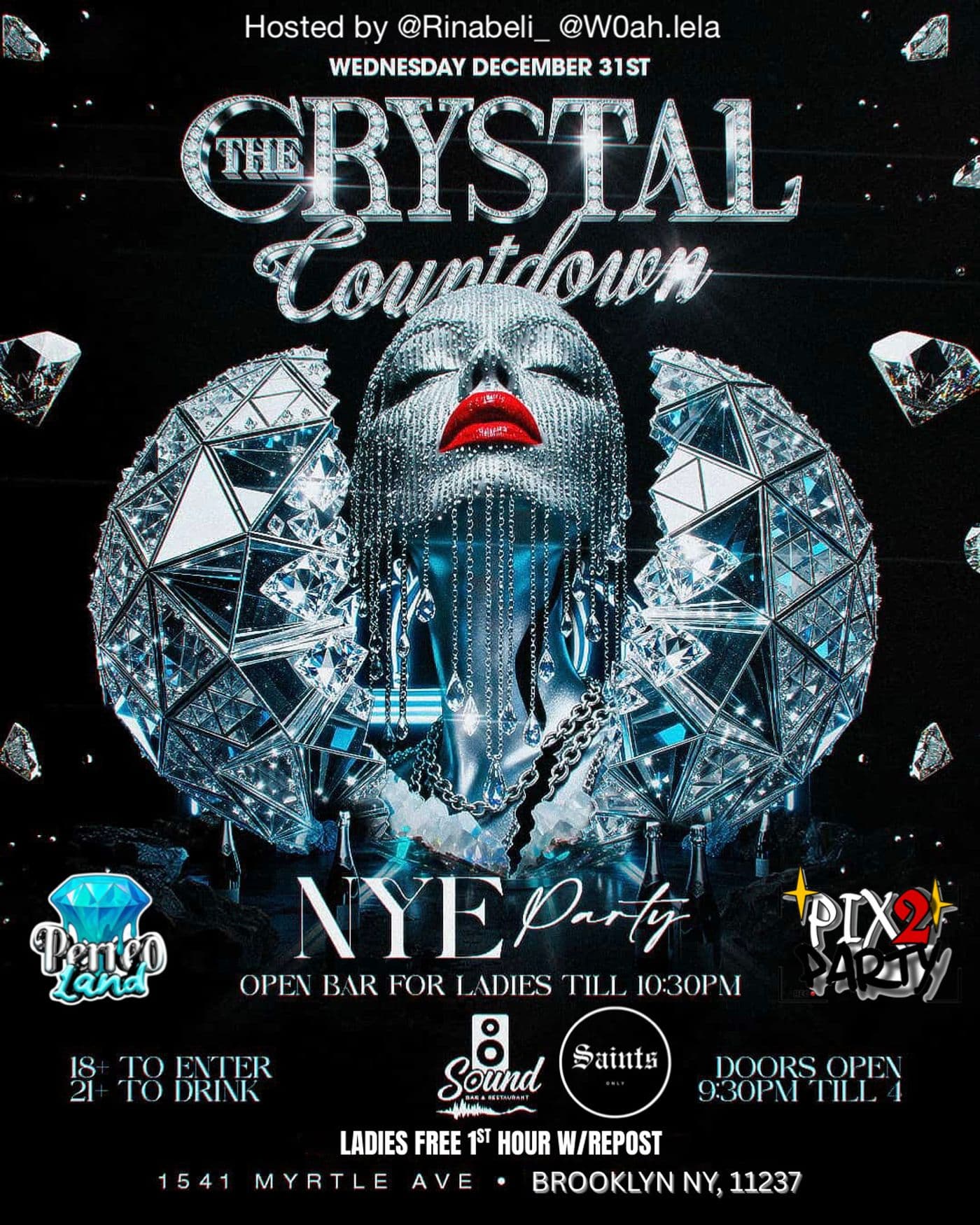 CRYSTAL COUNTDOWN (NYE) event image