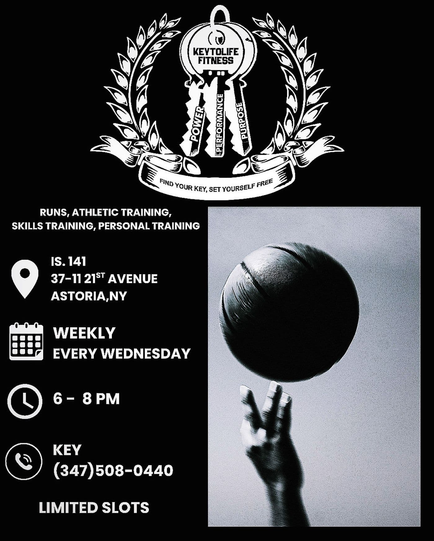 KEYTOLIFE BASKETBALL RUNS🏀 event image