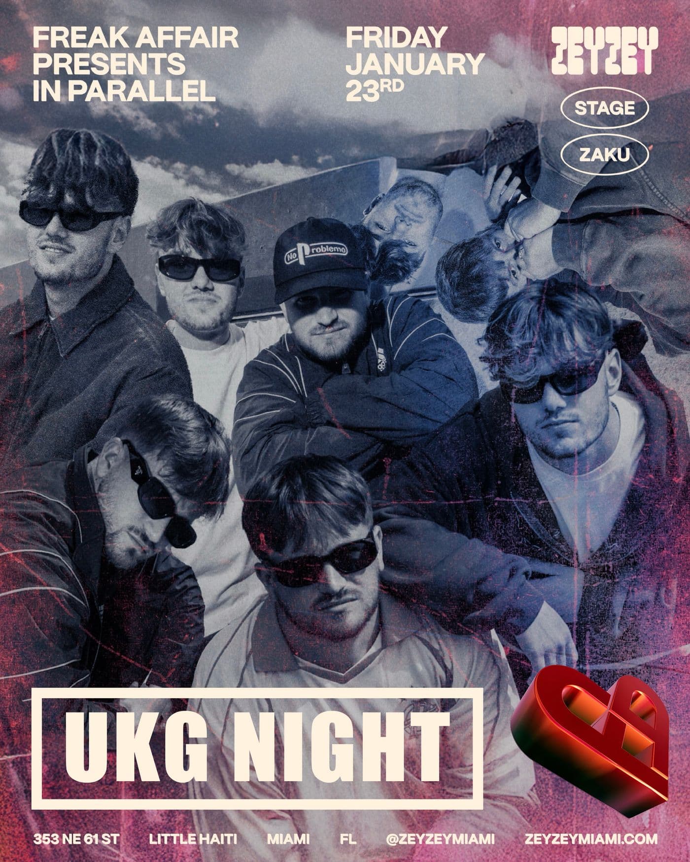 Freak Affair Presents In Parallel event image