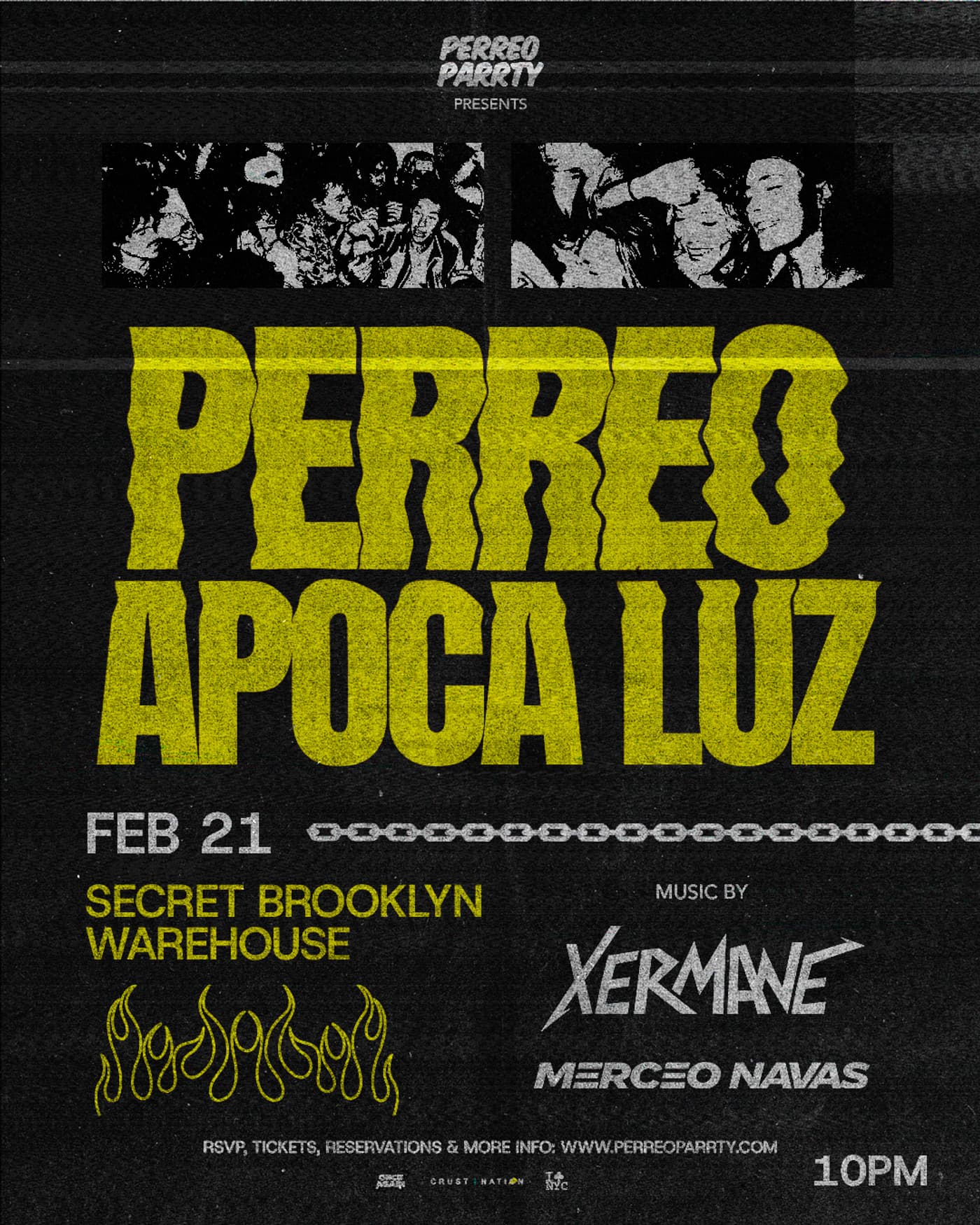 PERREO APOCA LUZ - Reggaeton Warehouse Rave Party, 18+ event image