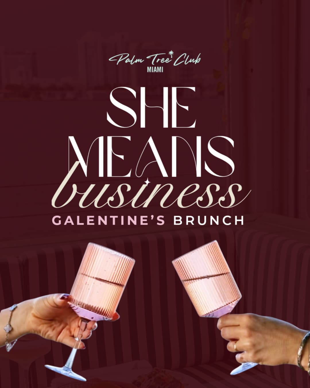She Means Business:  Galentine’s  Brunch event image