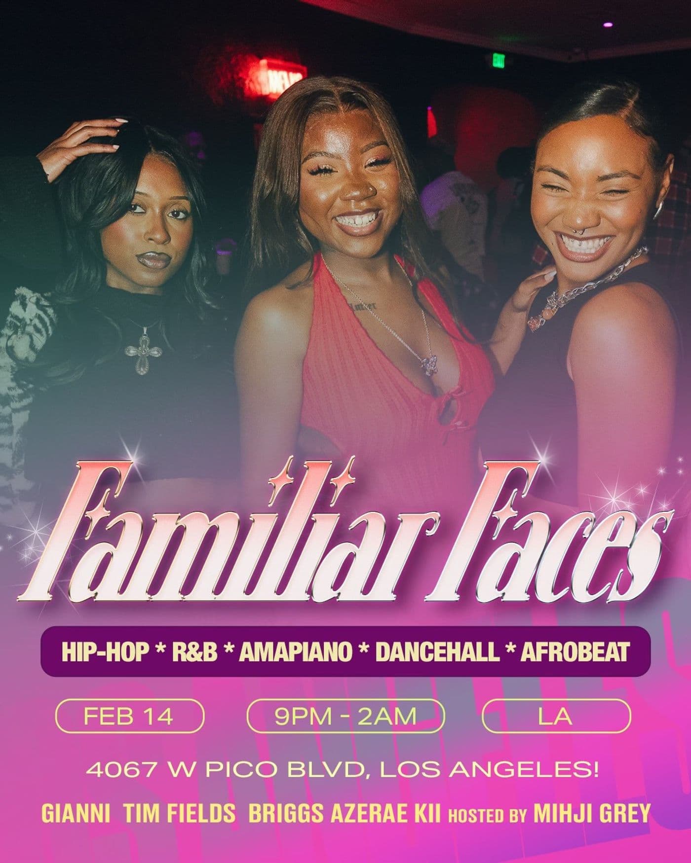 Familiar Faces: LA event image