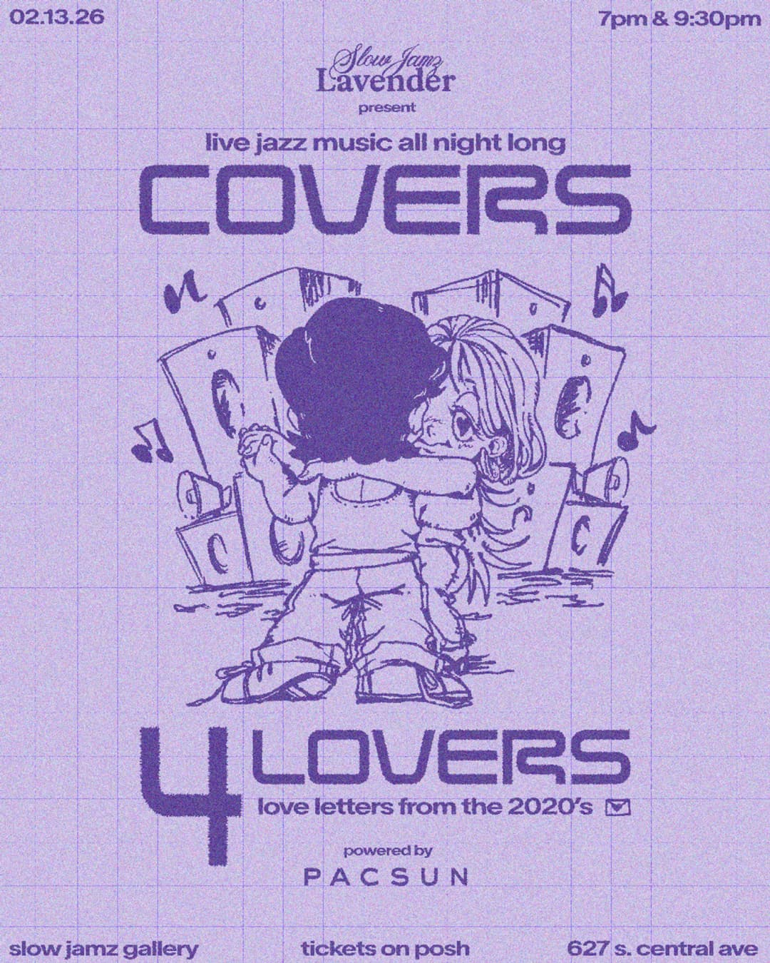 Covers For Lovers: Love Letters from the 2020's (9:30pm Session) event image