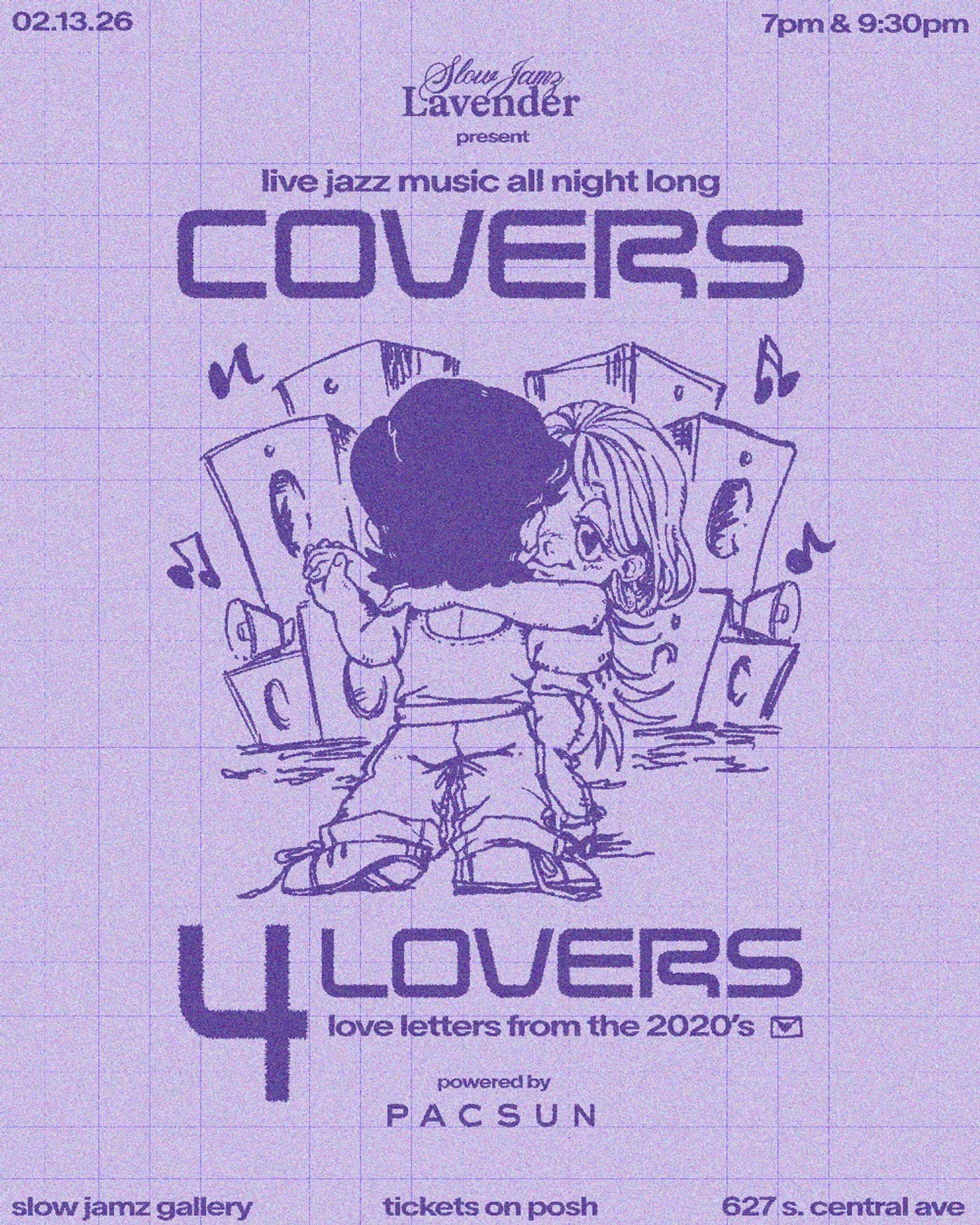 Covers For Lovers: Love Letters from the 2020's (7pm Session) event image