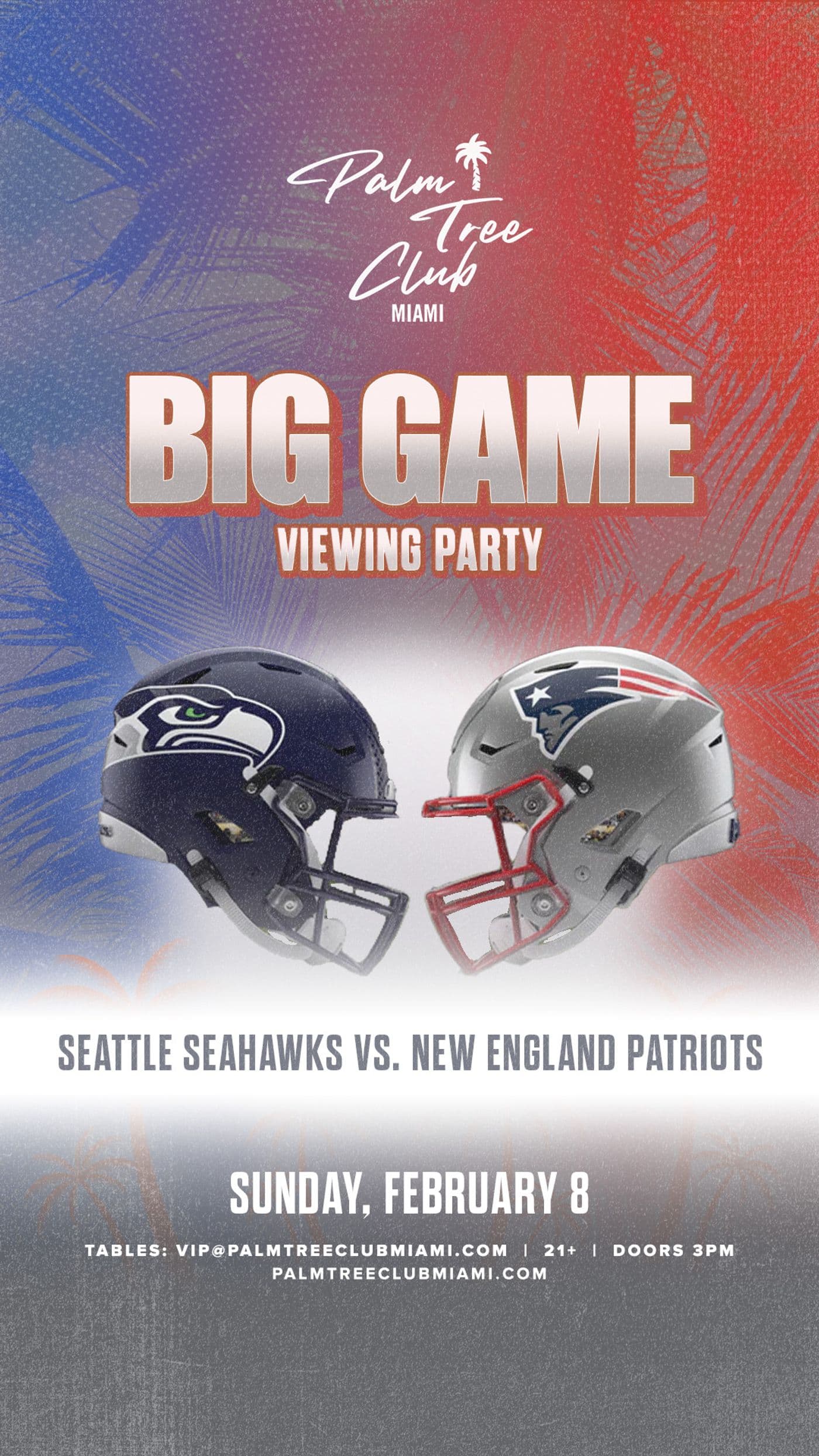 Big Game at Palm Tree Club Miami event image