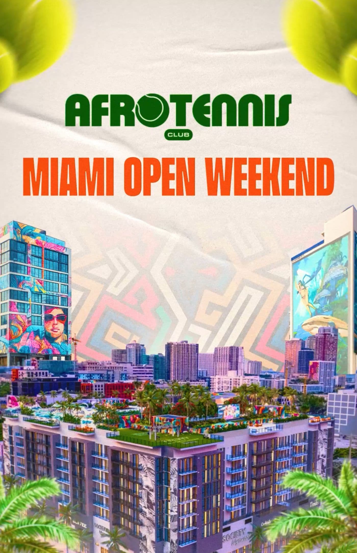 Afro Tennis Club Miami Open Weekend event image