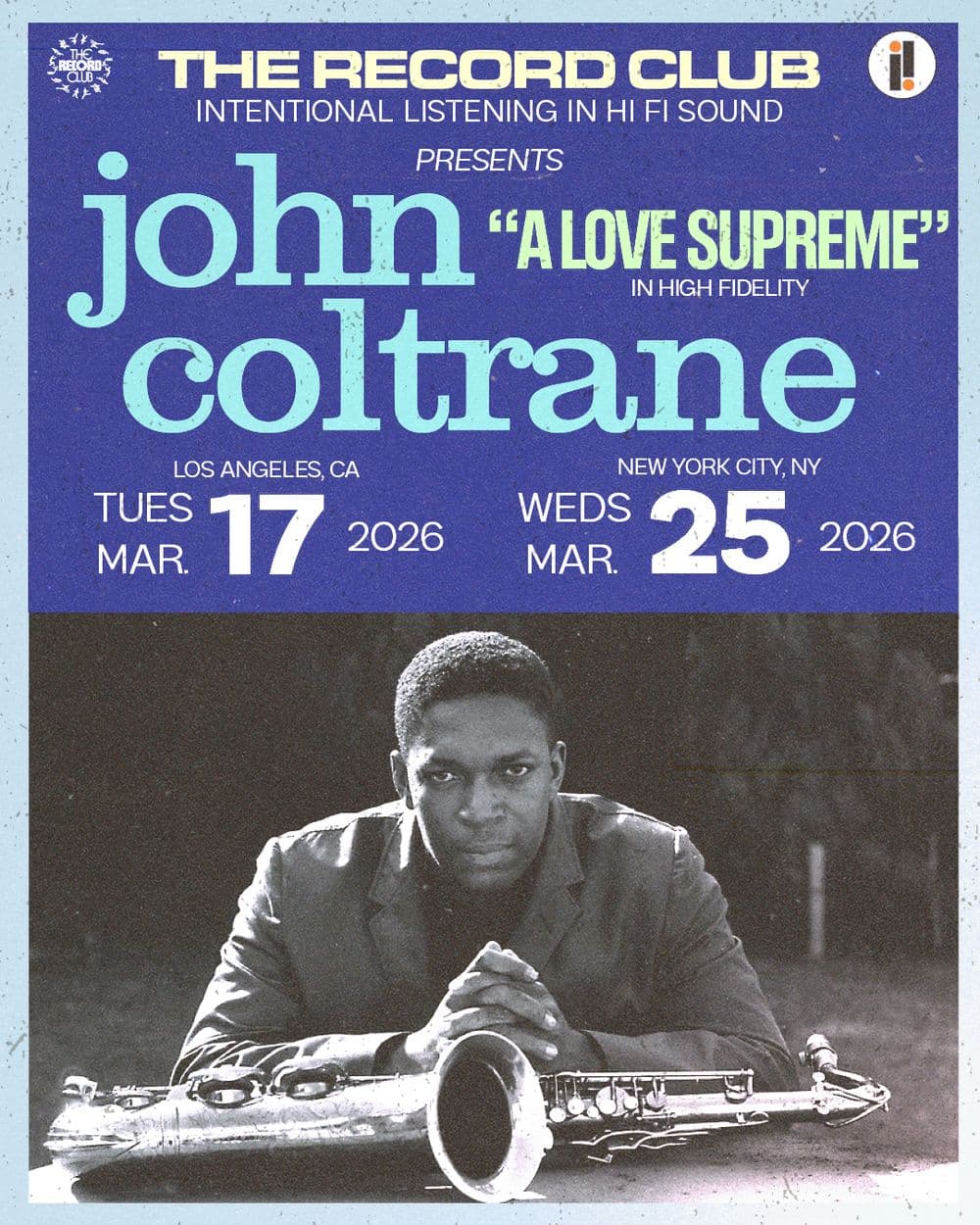 TRC 057 (NYC): John Coltrane - A Love Supreme event image