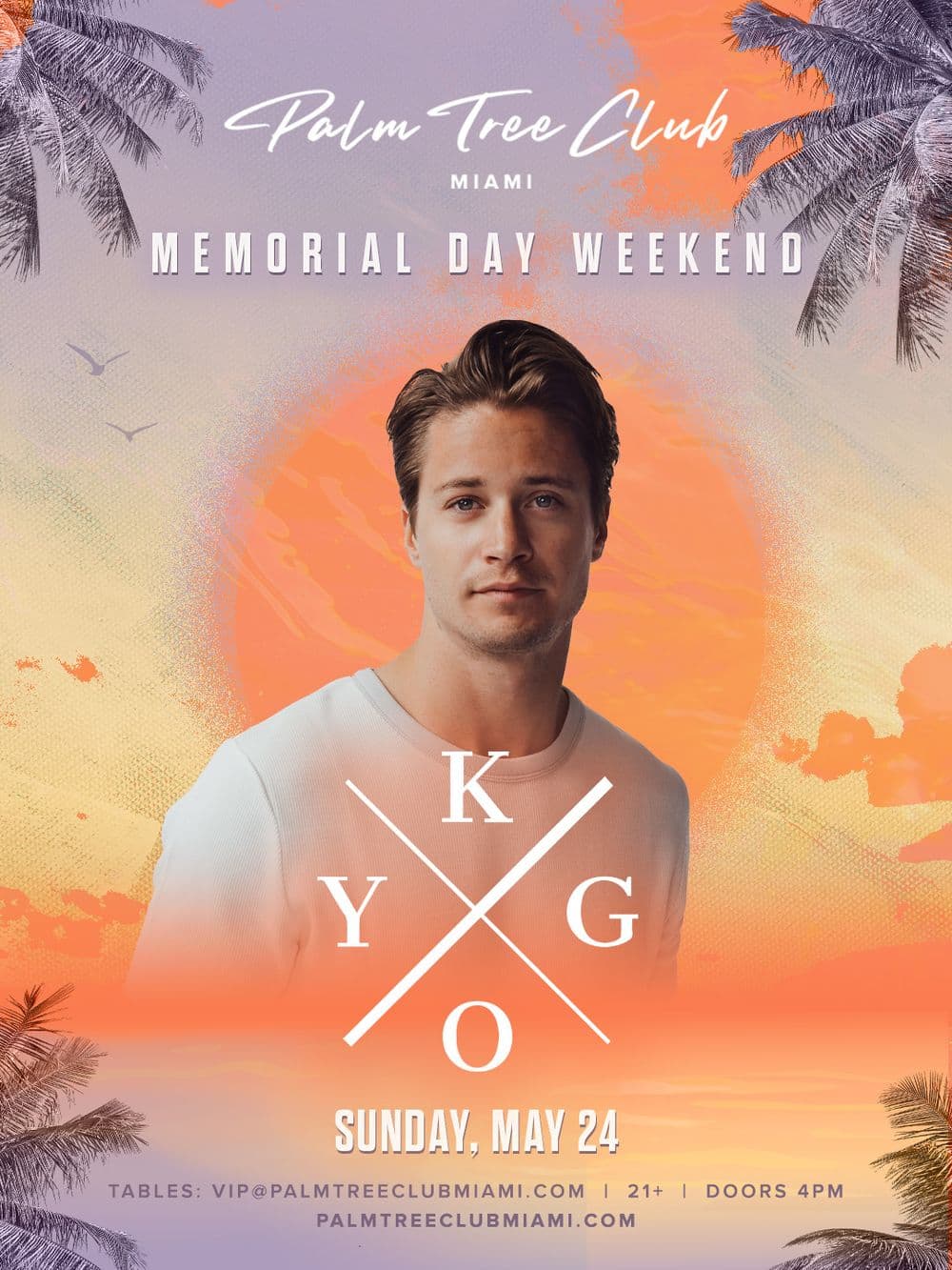 Kygo Presented by Palm Tree Club Miami event image